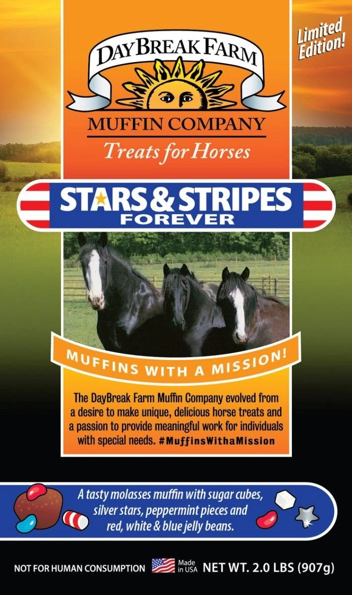 N/A DayBreak Farm Stars & Stripes Muffins 2lb