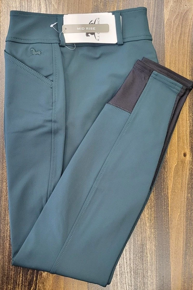 RJ Classics Ladies Anna Mid-Rise Front Zip Breech - Image 8