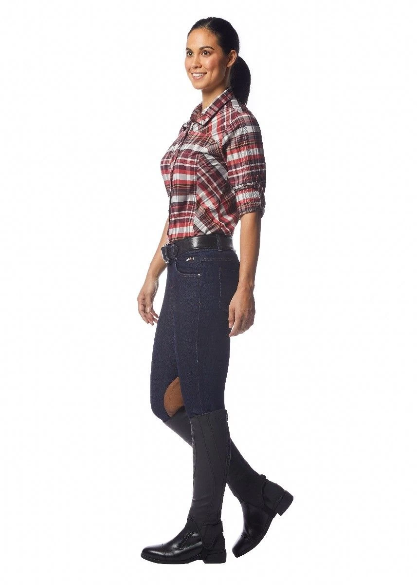 Kerrits® Stretch Denim Knee Patch Breech