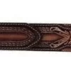 Tony Lama Wild Bill Floral Tooled Belt