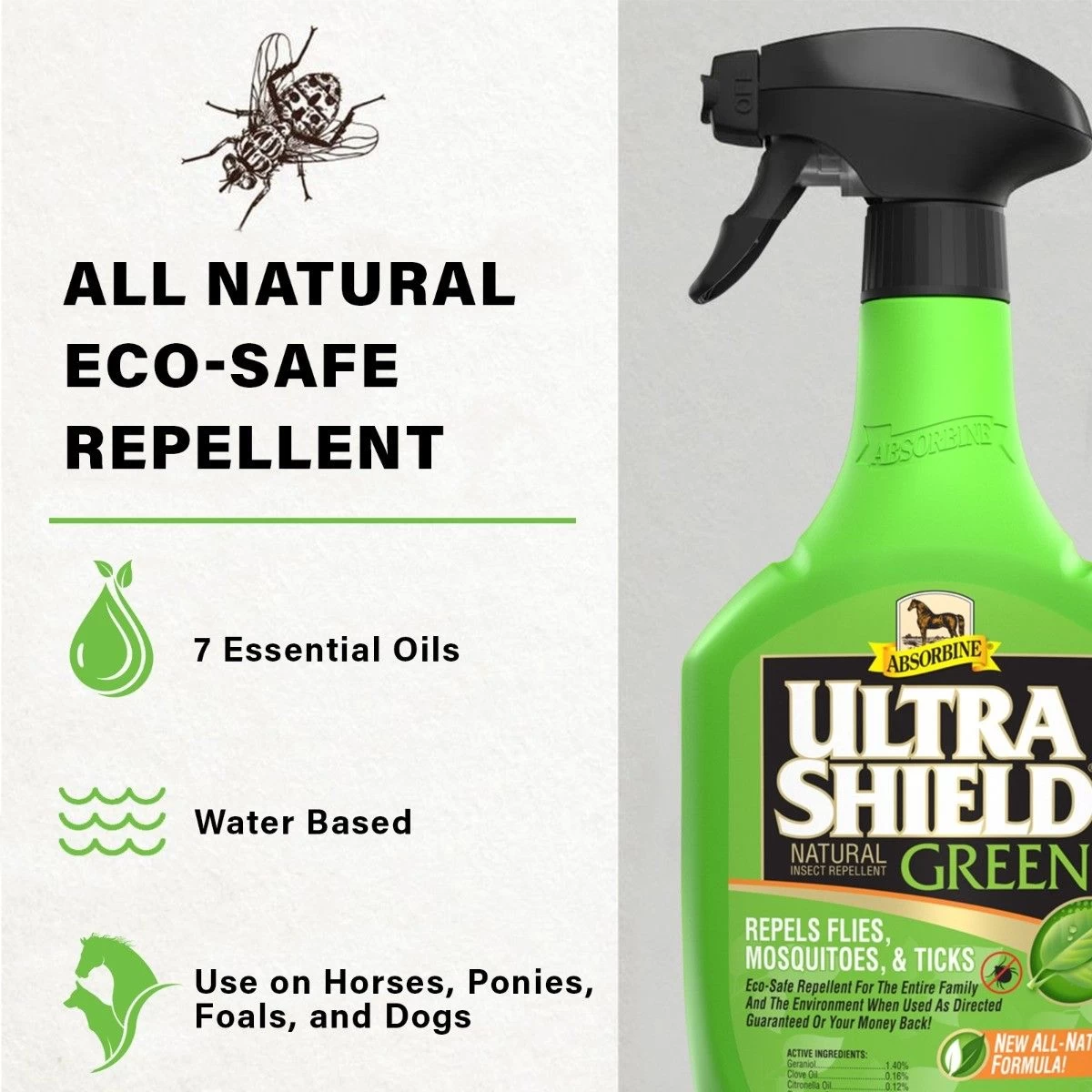 UltraShield® Green Natural Fly Repellent - Image 3
