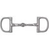 Stainless Steel Slow Twist Snaffle Dee Ring Bit