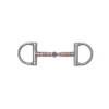 Copper & Stainless Steel Roller Snaffle Racing Dee