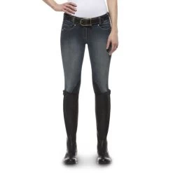 Ariat® Women's Denim Zig Zag Pocket Breech