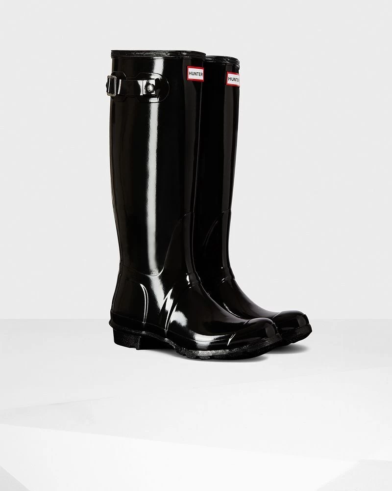 Hunter Original Tall Gloss Women's Boot - Image 7