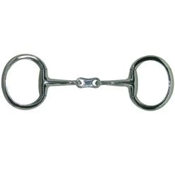 Coronet French Link Flat Ring Eggbutt Snaffle Bit