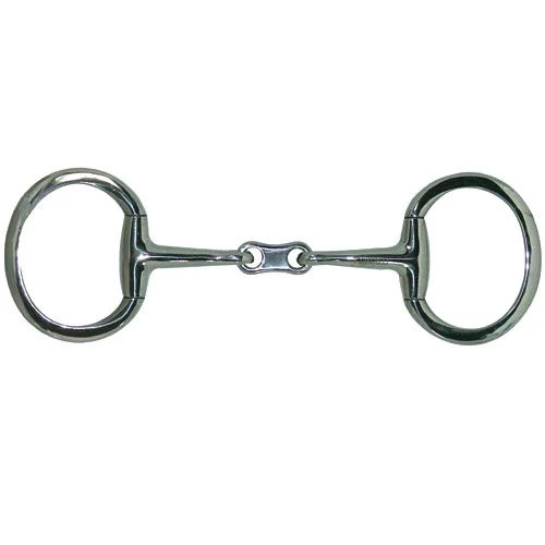 Coronet French Link Flat Ring Eggbutt Snaffle Bit