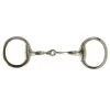 Coronet Slow Twist Flat Ring Eggbutt Snaffle Bit