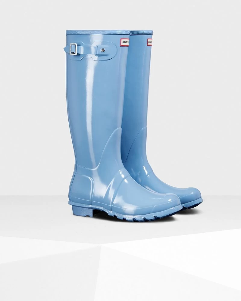 Hunter Original Tall Gloss Women's Boot - Image 11