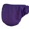 LÉTTIA Collection Dark Purple Fleece Lined Dressage Saddle Cover