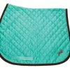 LÉTTIA Collection Embroidered Seafoam W/ Brown Jumper Baby Pad