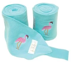 NEW! LÉTTIA Collection Embroidered Flamingo Polo Wraps